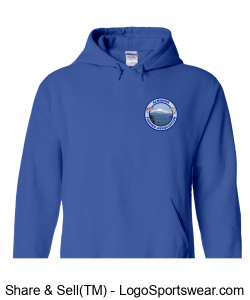 Youth Sweatshirt - Royal Blue Design Zoom